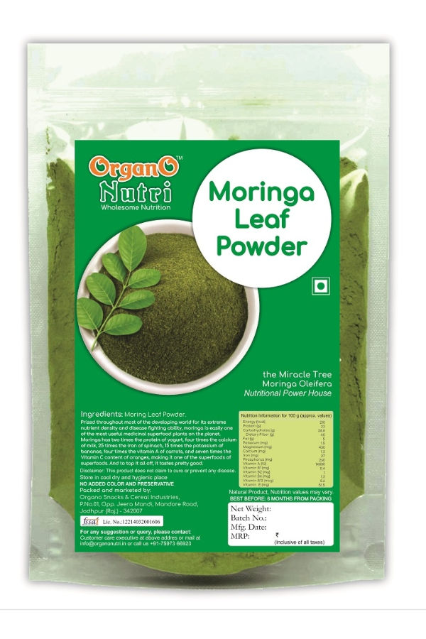 Organo Nutri Moringa Leaf Powder, 100 g